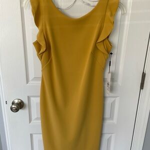 Mustard Yellow Shift Dress